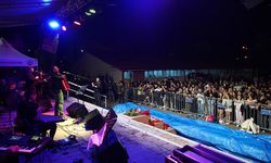Sınır kenti Edirne'de Türk, Bulgar ve Yunan müzisyenler Balkan şarkıları seslendirdi