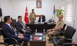 Vali Eldivan Demirözü’nde jandarma personeliyle bir araya geldi