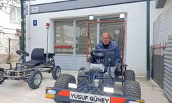 Ankaralı usta kendi imkanlarıyla go-kart yaptı, seri üretime geçti