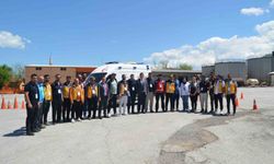 Ambulans sürücülerine güvenli sürüş eğitimi