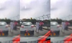 İstanbul'da karayolu çalışanının üzerine bıçakla yürüyen sürücü yakalandı