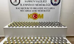 Samsun'da kayıt dışı 8 bin 500 tabanca fişeği ele geçirildi