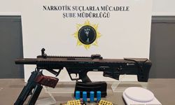 Samsun'da ruhsatsız silah ve uyuşturucu operasyonunda 4 zanlı yakalandı