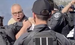 İsrail'de, Gazze'ye saldırıların durması için düzenlenen gösteriye polis müdahale etti