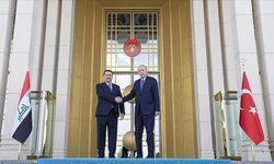 Cumhurbaşkanı Erdoğan, Irak Başbakanı Sudani'yi resmi törenle karşıladı