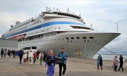 "Astoria Grande" kruvaziyeri Samsun'a geldi