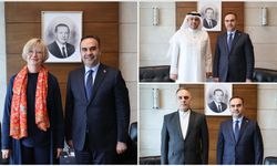 Sanayi ve Teknoloji Bakanı Kacır, İran, Almanya ve Bahreyn'in Ankara büyükelçilerini kabul etti
