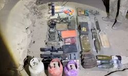 Irak'ın kuzeyinde teröristlerce kullanılan mağara kullanılamaz hale getirildi