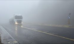 Bolu Dağı'nda sis etkili oldu