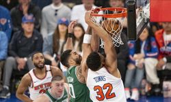 NBA play-off'larında Knicks, Celtics'i 119-81 yenerek Doğu Konferansı finaline çıktı