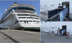 "Astoria Grande" kruvaziyeri 947 yolcusuyla Trabzon'a geldi