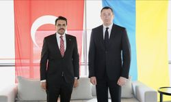 YTB Başkanı Abdullah Eren, Ukrayna Başbakan Yardımcısı Çernışov ile bir araya geldi
