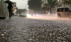 Kahramanmaraş ve Gaziantep'te sağanak ve dolu yağışı etkili oldu