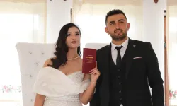 Yozgat'ta çiftler "25.05.2025"te nikahlarını kıydırdı