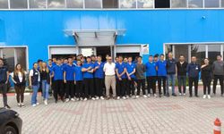 Öğrencilerin fabrika ziyareti