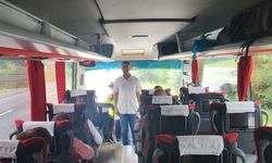 Konya’da jandarma yolcu gibi bindiği otobüsü denetledi, sürücü cezadan kurtulamadı