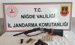 Niğde’de ruhsatsız silah operasyonu