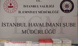 İstanbul Havalimanı’nda 12 milyon TL’lik kaçak ilaç operasyonu: 5 gözaltı