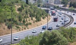 Bayram tatili dönüşünde Kocaeli’de trafik akıcı seyrediyor