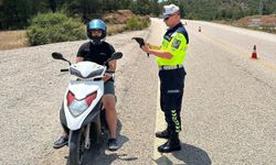 Bayram tatilinde Muğla’da 90 motosiklet trafikten men edildi