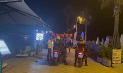Marmaris’te meşale şovlu eğlencelere emniyetten denetim