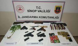 Sinop’ta silah ve uyuşturucu operasyonu: 3 gözaltı
