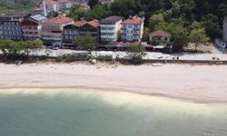 Bartın'da denizde oluşan kirliliğe ilişkin inceleme başlatıldı