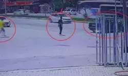 Park ettiği otomobilin el frenini çekmeyi unutan kişi hareket eden aracın altında kaldı
