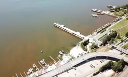 İzmit Körfezi'nde Denizin Rengi Kahverengiye Döndü