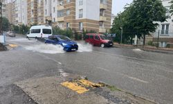 Trabzon'da sağanak etkili oldu