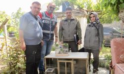 Kırşehir'de evinde saka kuşu satan kişiye 77 bin 600 lira ceza kesildi