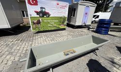 Ardahan'da mera altyapısı için köylere çobanevi ve sıvat desteği verildi