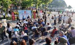 Amasra'da "Bilim Kafe" etkinliğinde Amastris antik kentinin tarihi anlatıldı
