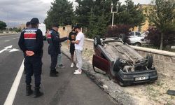 Nevşehir'de kediye çarpmamak için manevra yapan sürücü kazada yaralandı
