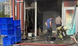Başakşehir'de süt ve süt ürünleri imalathanesinde çıkan yangın söndürüldü