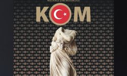 Edirne'de otomobilin bagajında neoklasik döneme ait kadın heykeli ele geçirdi