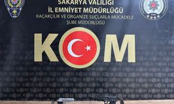 Sakarya'da silah kaçakçılığı operasyonunda 4 zanlı yakalandı