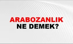 Arabozanlık ne demek