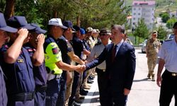 Bayburt’ta görevi başındaki güvenlik güçlerinin bayramı kutlandı