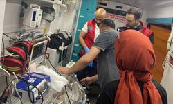 Bitlis'te hasta bebek ambulans uçakla Ankara'ya sevk edildi