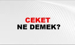Ceket ne demek