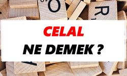 Celal ne demek
