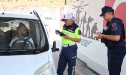 Elazığ’da jandarma ekiplerinin bayram denetimi sürüyor