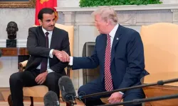 Katar Emiri Al Sani, ABD Başkanı Trump ile İsrail-İran gerilimini görüştü
