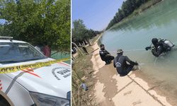 Şanlıurfa'da sulama kanalında akıntıya kapılan 2 kişiyi arama çalışmaları sürüyor