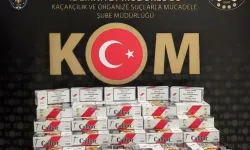 Bayburt merkezli operasyonda 4 milyon 56 bin 360 makaron ele geçirildi