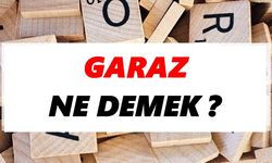 "Garaz" Ne Demek?