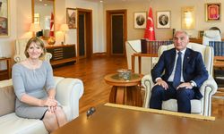 Bakan Ersoy, Birleşik Krallık’ın Ankara Büyükelçisi Jill Morris ile görüştü