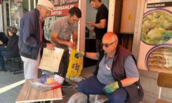 Kütahya Tavşanlı’da bayram öncesi bıçak bileme yoğunluğu