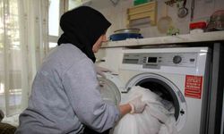 Bayram öncesi evde bakım hizmetiyle yaşlı ve engellilerin yüzü güldü